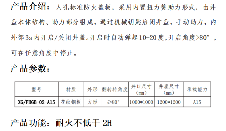 人孔标准防火盖板-1946伟德bet官方网站